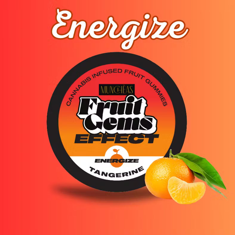 Energize Tangerine Fruit Gems | 100mg