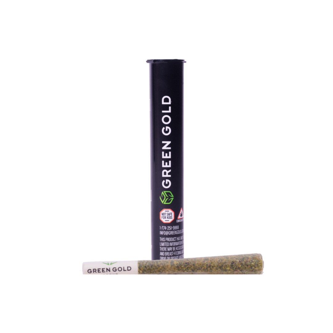 Green Gold The One Strain Pre-Roll 1 gram