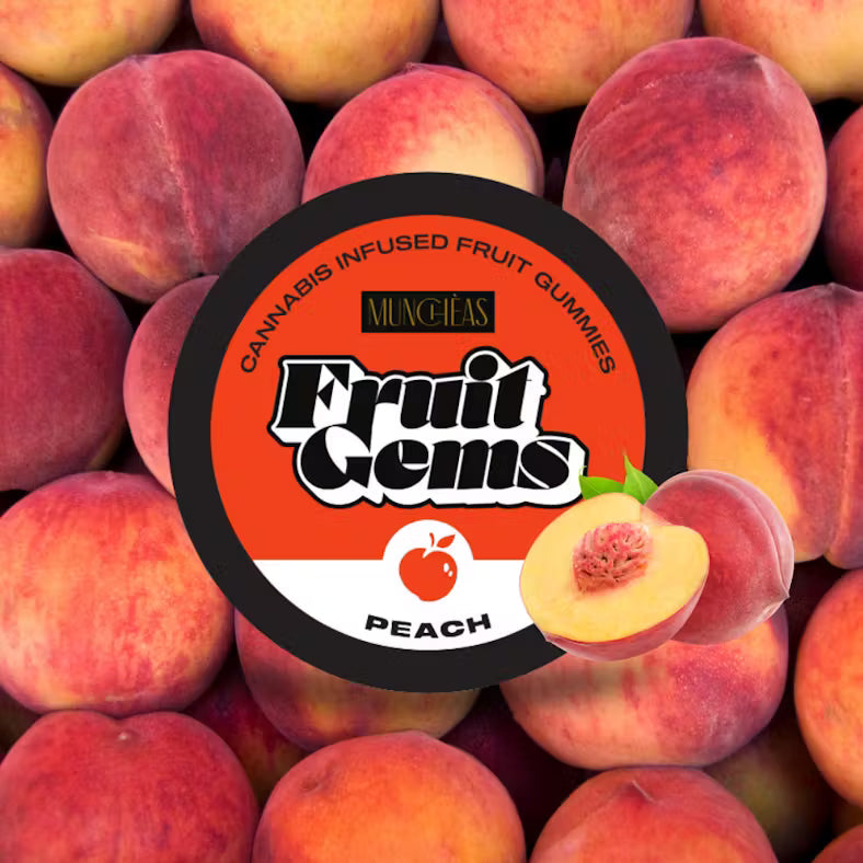 Peach Fruit Gems | 100mg