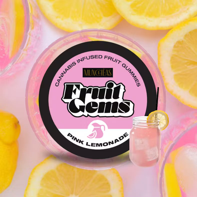 Pink Lemonade Fruit Gems | 100mg