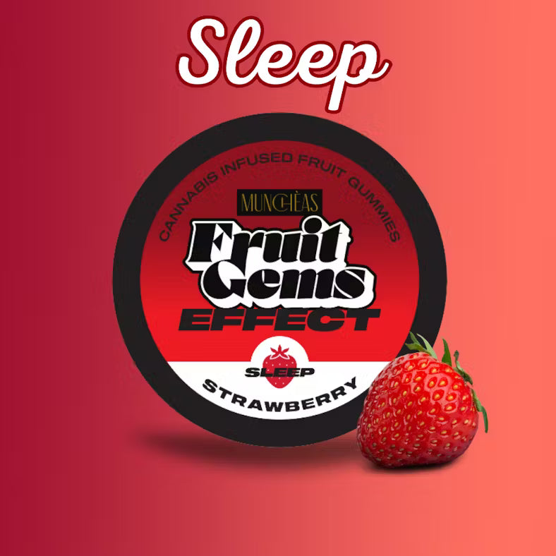 Sleep Strawberry Fruit Gems | 100mg