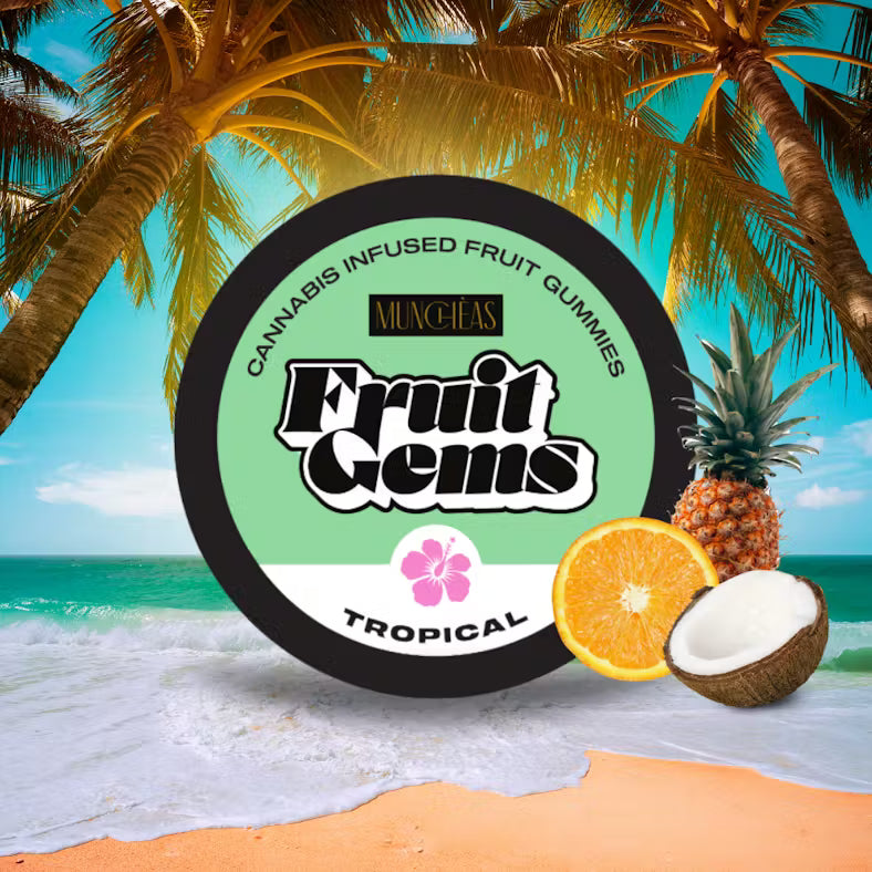 Tropical Fruit Gems | 100mg